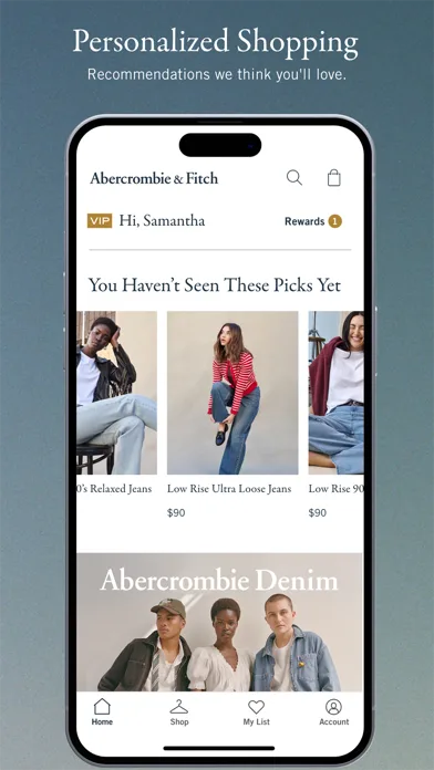 Abercrombie & Fitch screenshot 3