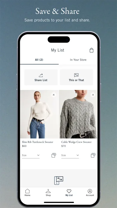Abercrombie & Fitch screenshot 5