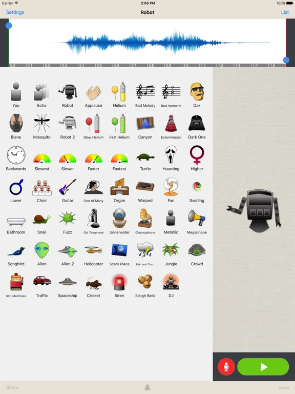 Voice Changer Plus screenshot 5