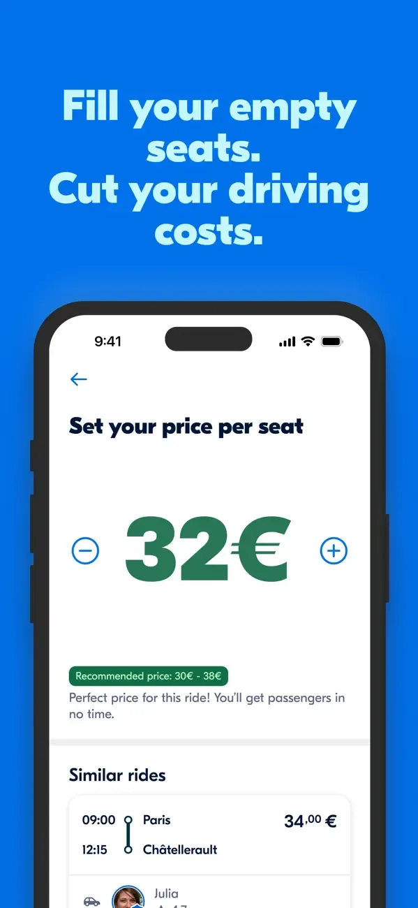 BlaBlaCar: Carpooling and Bus screenshot 3