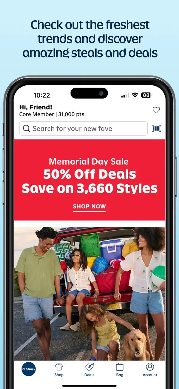 Old Navy: Shop for New Clothes screenshot 2
