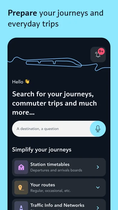 SNCF Connect: Trains & routes screenshot 2