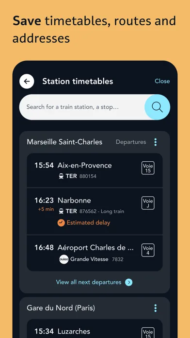 SNCF Connect: Trains & routes screenshot 5