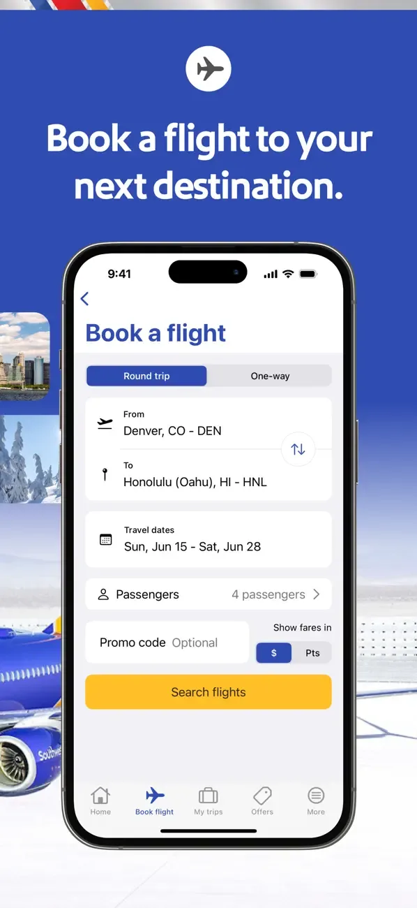 Southwest Airlines: Travel App screenshot 2