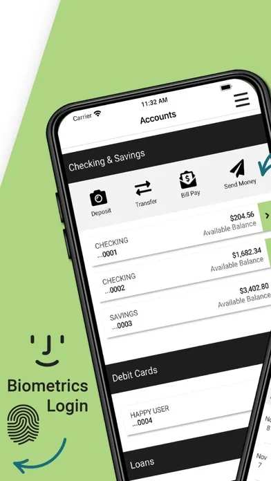 Woodforest Mobile Banking screenshot 2