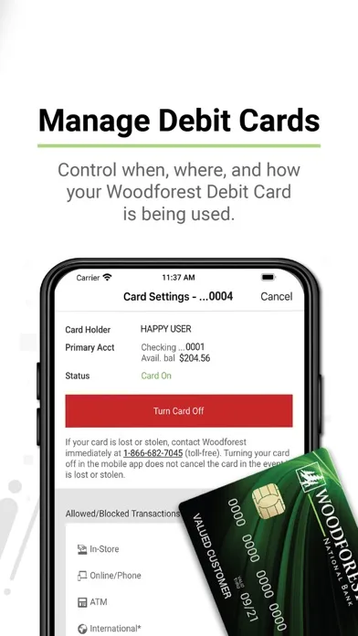 Woodforest Mobile Banking screenshot 4