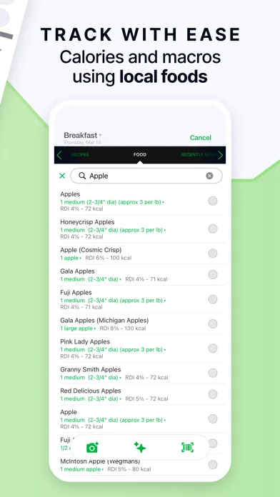 Calorie Counter by fatsecret screenshot 3