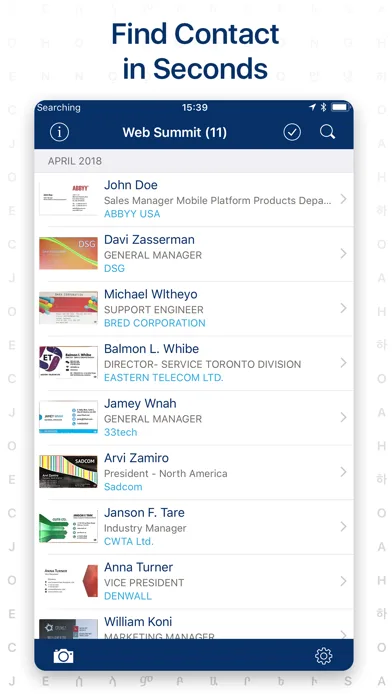 ABBYY Business Card Reader Pro screenshot 3
