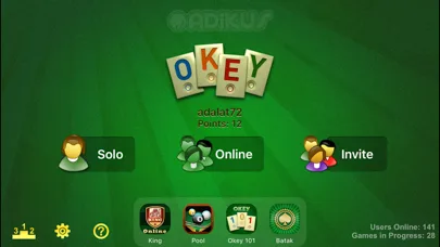 Okey Online screenshot 2