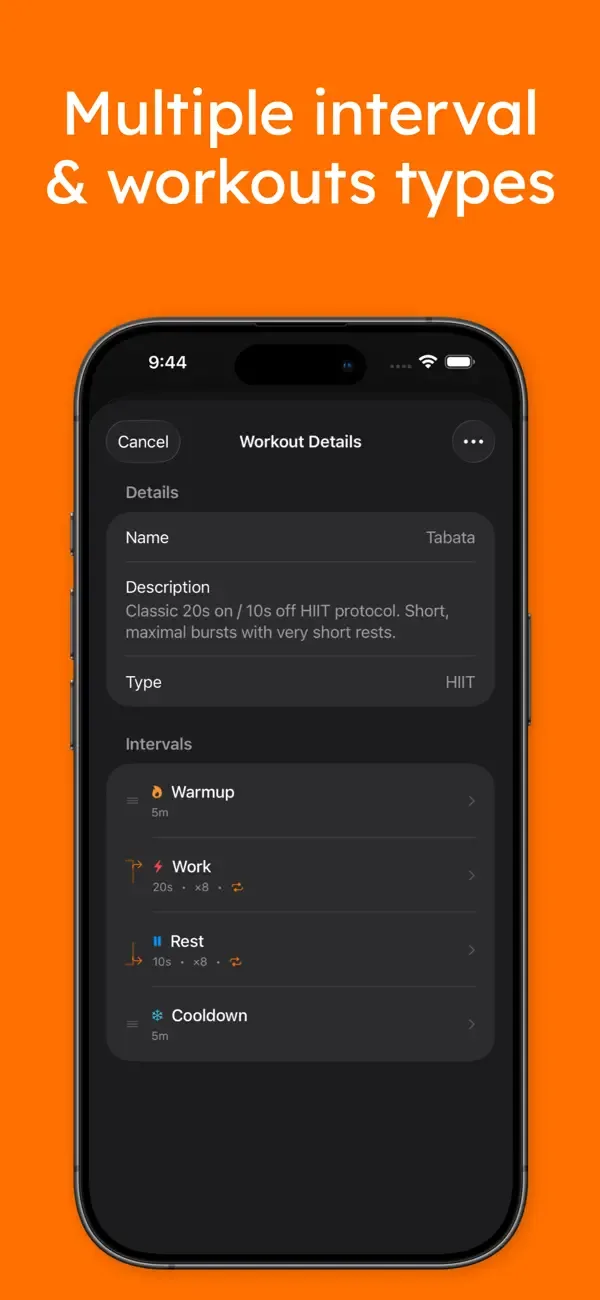 Interval Timer Tabata Workout screenshot 4
