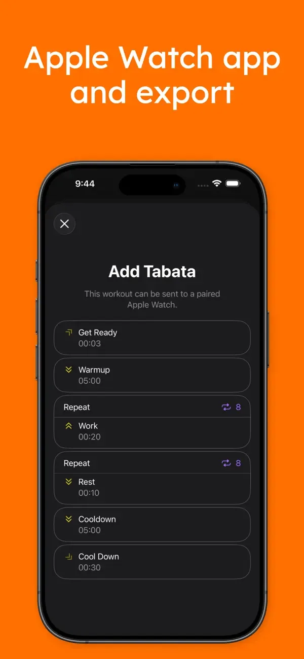 Interval Timer Tabata Workout screenshot 5