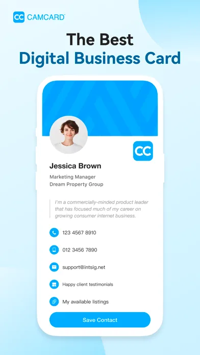 CamCard AI Business Assistant screenshot 1