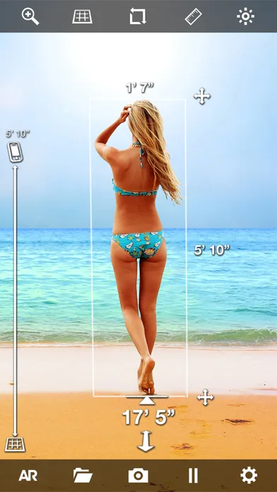 EasyMeasure – Camera Ruler screenshot 1
