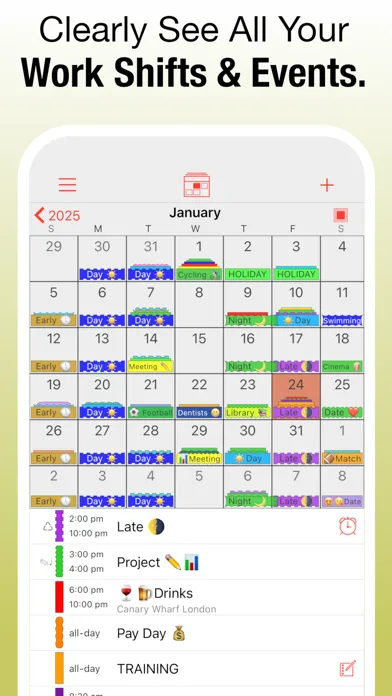 ShiftLife Organizer screenshot 3