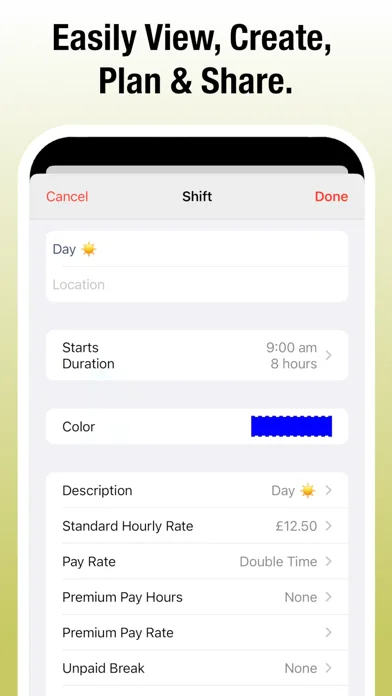 ShiftLife Organizer screenshot 5