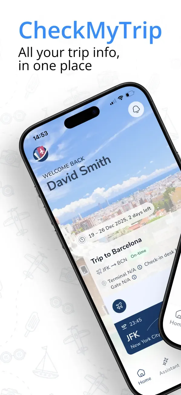 CheckMyTrip – Travel Itinerary screenshot 1