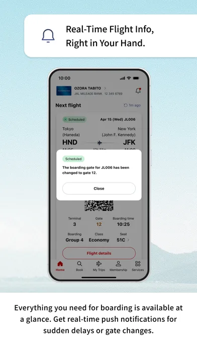 Japan Airlines screenshot 4