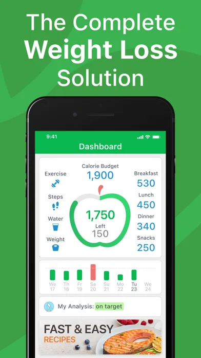 Calorie Counter PRO MyNetDiary screenshot 1