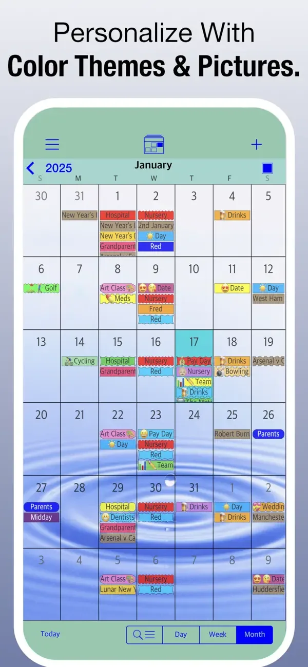 PocketLife Calendar screenshot 5