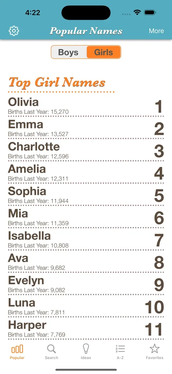 Baby Names™ screenshot 2
