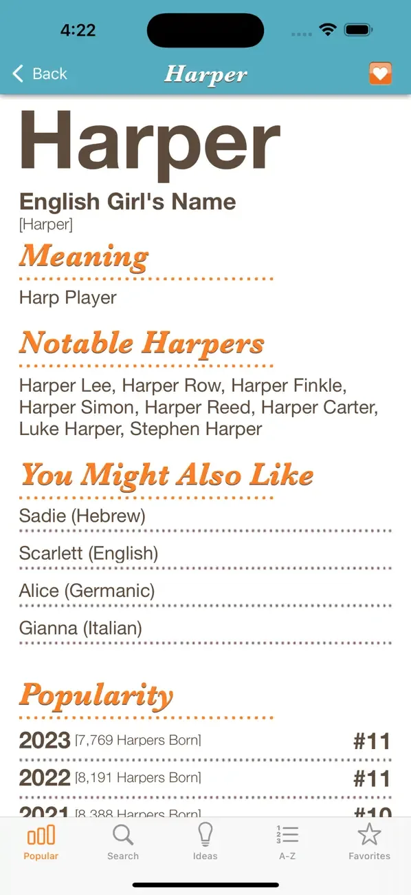 Baby Names™ screenshot 5