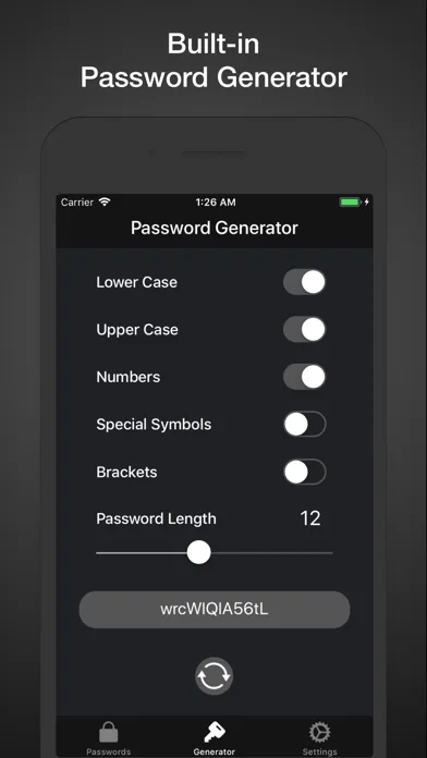 Passwords Cloud screenshot 4