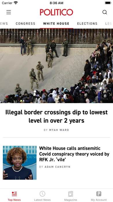POLITICO screenshot 2