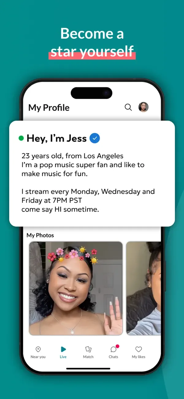 Tagged Dating: Chat & Go Live! screenshot 4