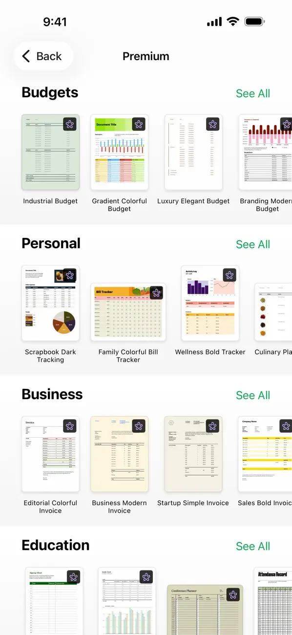 Numbers: Make Spreadsheets screenshot 2