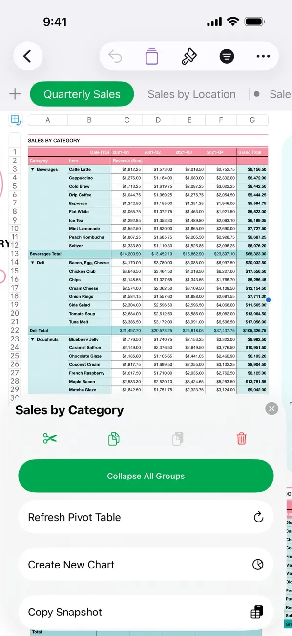 Numbers: Make Spreadsheets screenshot 4