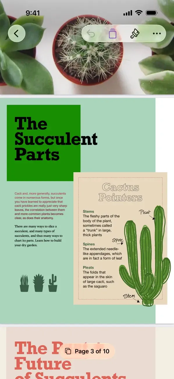 Pages: Create Documents screenshot 3