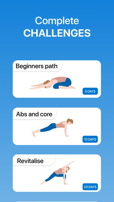 5 Minute Yoga Workouts screenshot 2