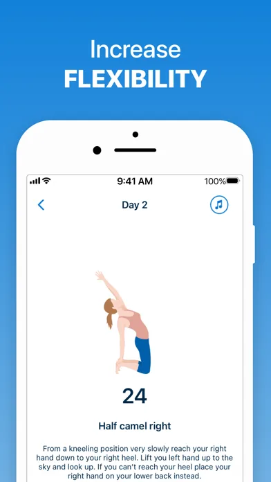 5 Minute Yoga Workouts screenshot 3