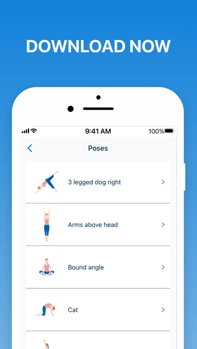 5 Minute Yoga Workouts screenshot 5