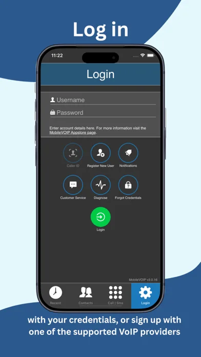 MobileVOIP international calls screenshot 5