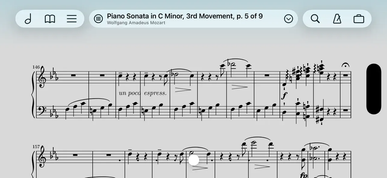 forScore screenshot 1