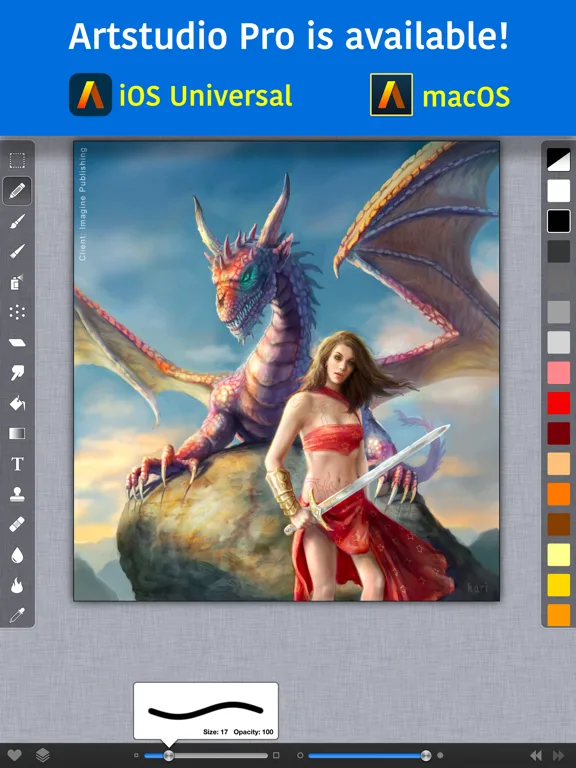 ArtStudio for iPad -Paint&Draw screenshot 1