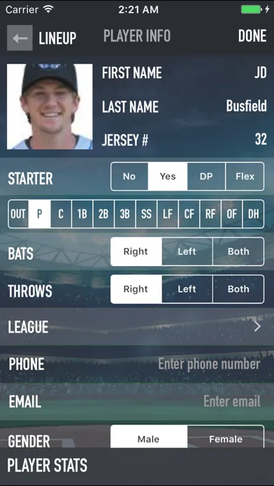 iScore Baseball and Softball screenshot 2
