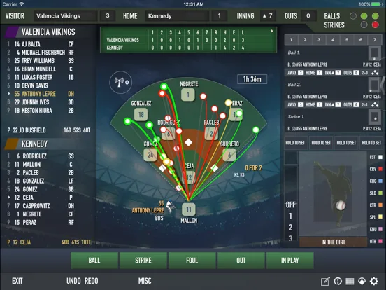 iScore Baseball and Softball screenshot 5