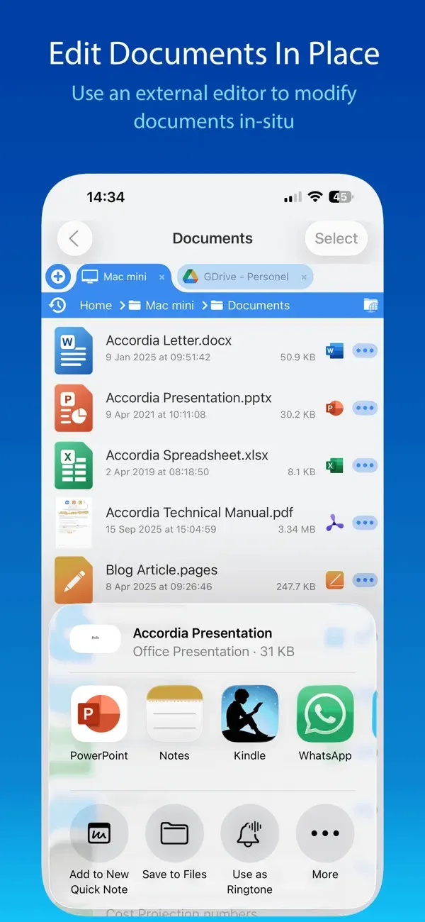 FileBrowser: Documents Manager screenshot 4