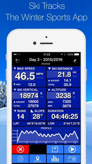 Ski Tracks screenshot 1