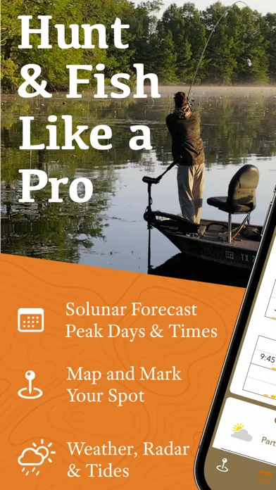 iSolunar™ Hunt & Fish Times screenshot 1