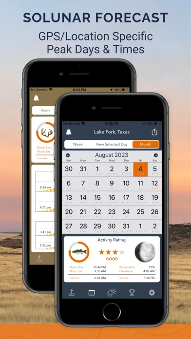 iSolunar™ Hunt & Fish Times screenshot 3