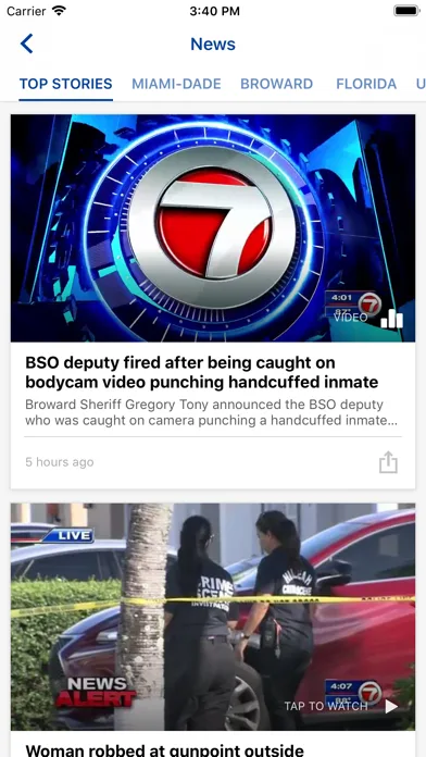 WSVN - 7 News Miami screenshot 2