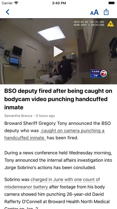 WSVN - 7 News Miami screenshot 3