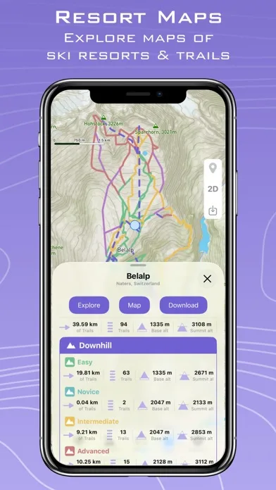 Ski Tracks Lite & GPS Maps screenshot 4