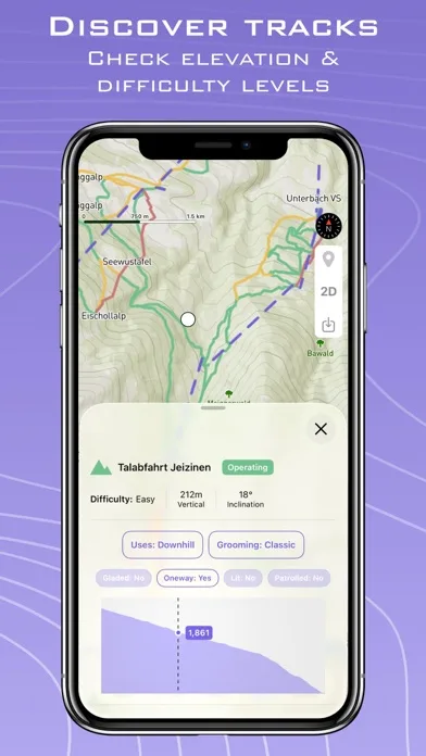 Ski Tracks Lite & GPS Maps screenshot 5