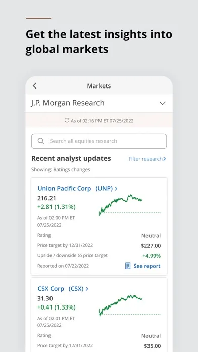 J.P. Morgan Mobile screenshot 2