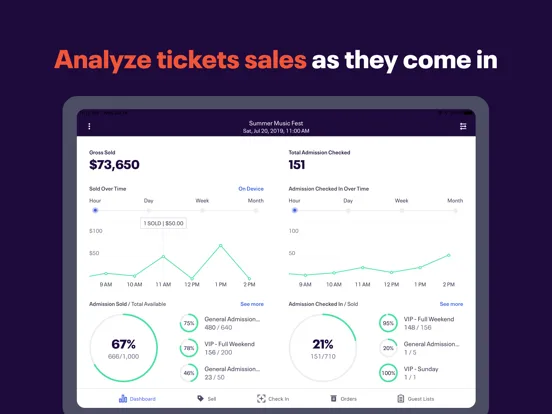 Eventbrite Organizer screenshot 1