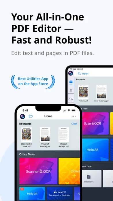 PDF Reader - Editor & Viewer screenshot 1